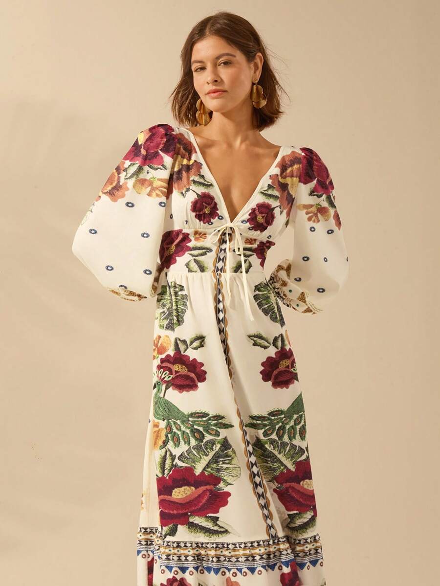 Breezy | Floral Holiday Dress