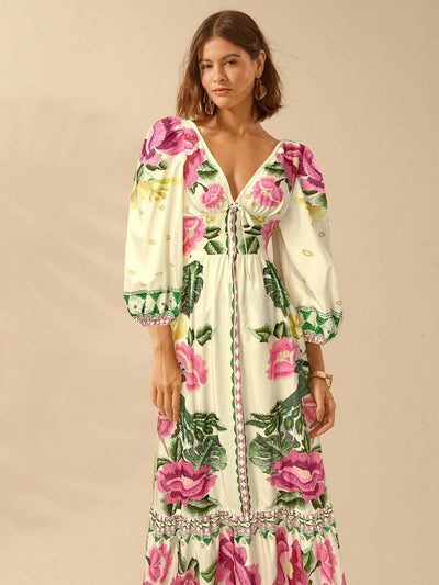 Breezy | Floral Holiday Dress