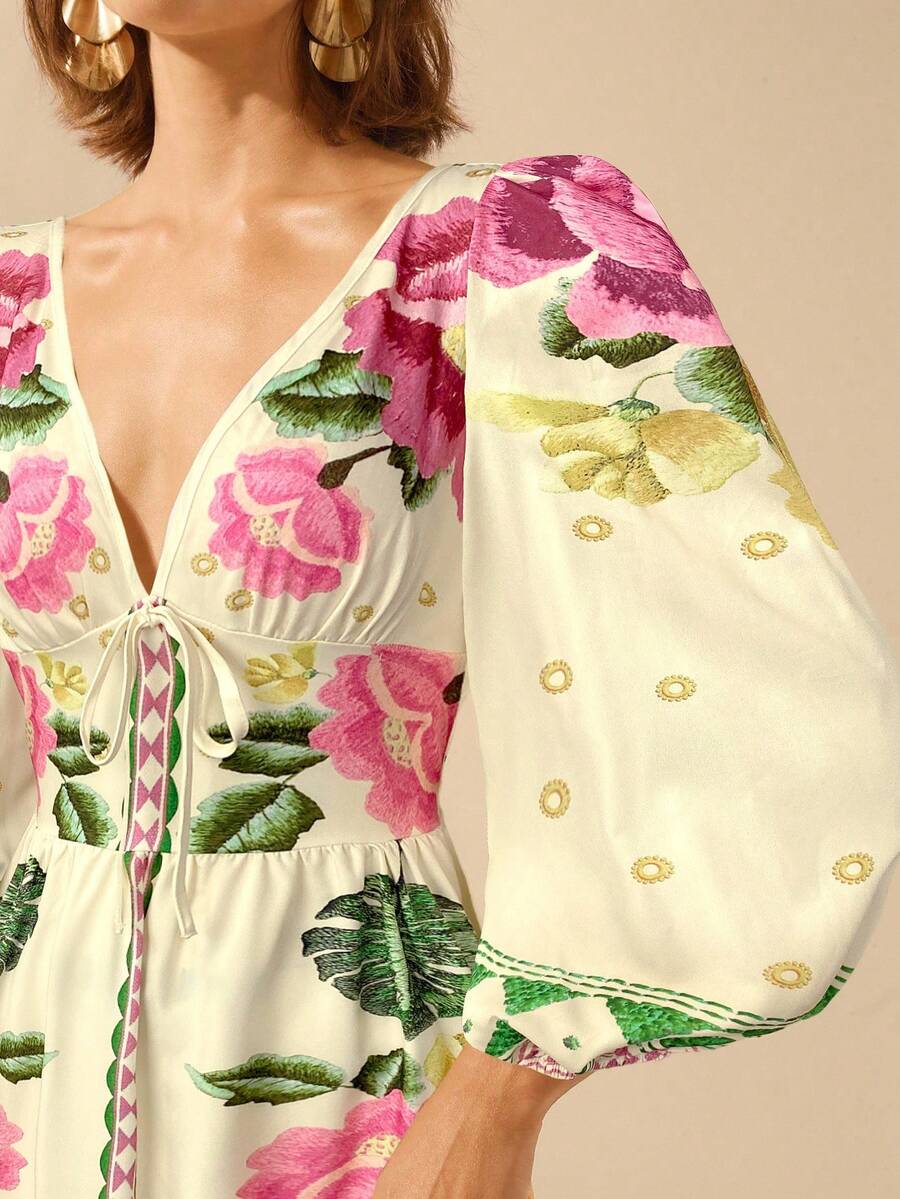 Breezy | Floral Holiday Dress