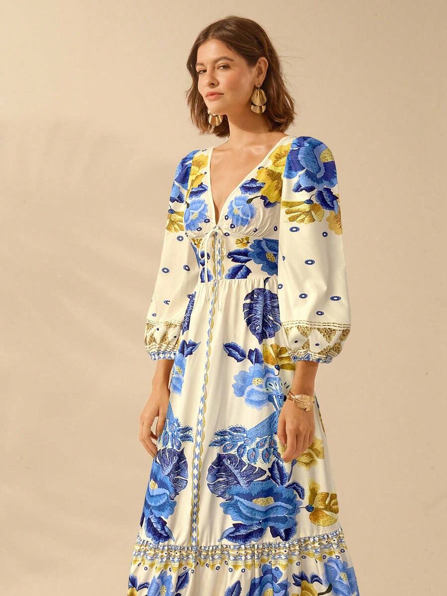 Breezy | Floral Holiday Dress