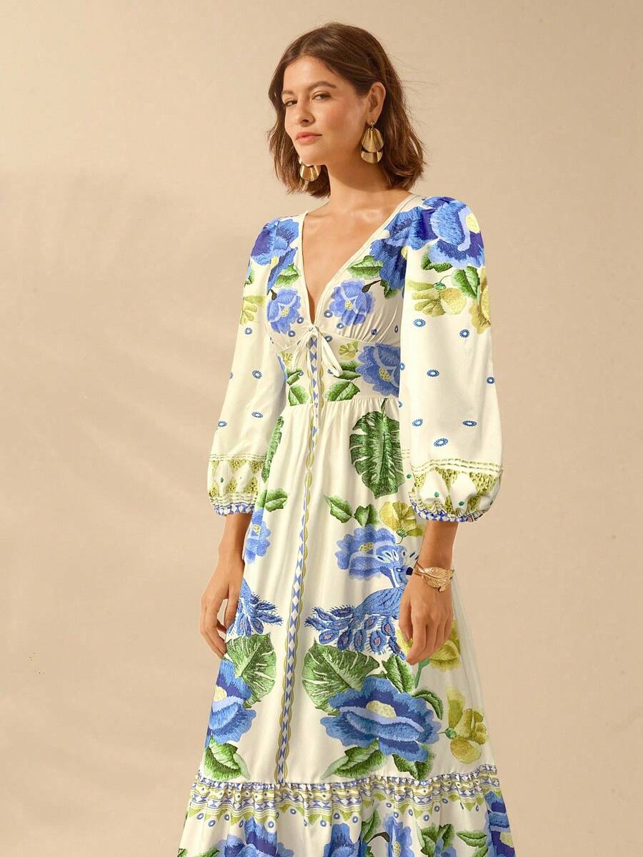 Breezy | Floral Holiday Dress