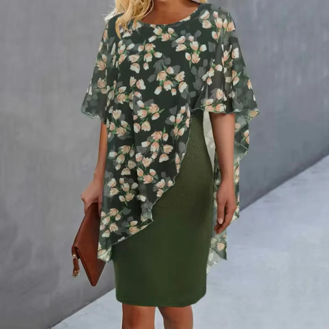 Tiana - Printed Elegant Dress