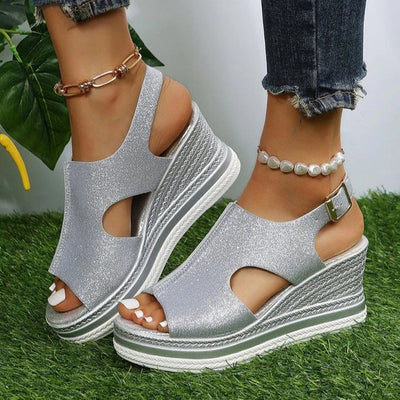 Marivelle - Relaxed Wedge Sandals