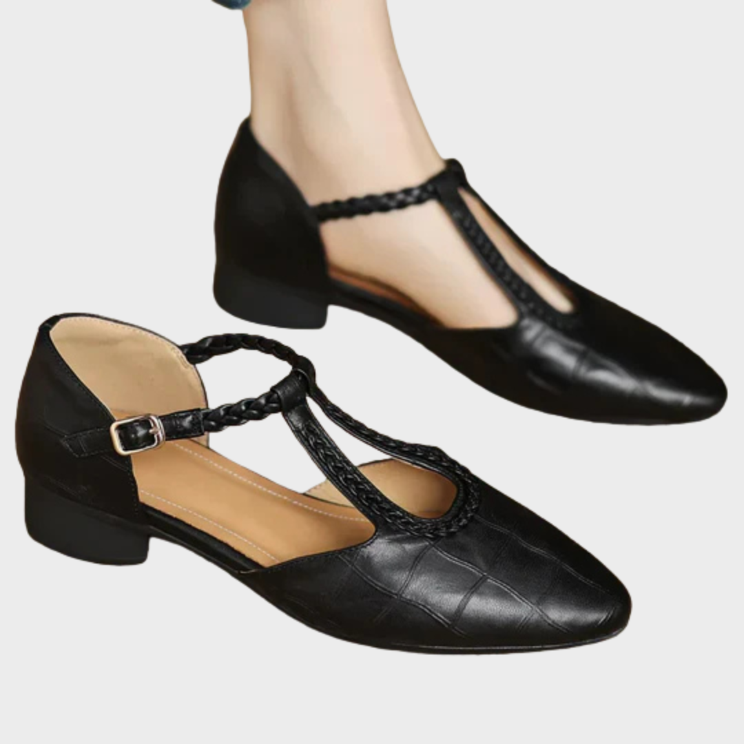 Elena® Premium Orthopedic Leather Shoes