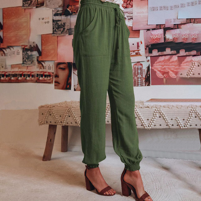 Kaeli – Elegant Drawstring Pants