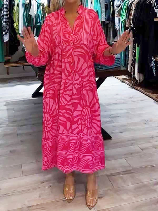 Carmilla - Vibrant Printed Dress