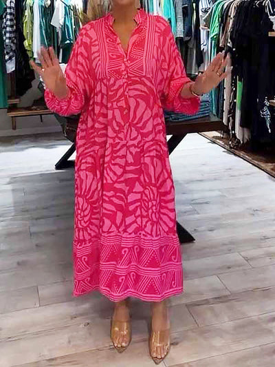 Carmilla - Vibrant Printed Dress