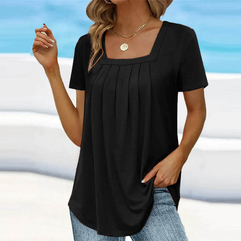 Sabryn - Elegant Pleated Blouse