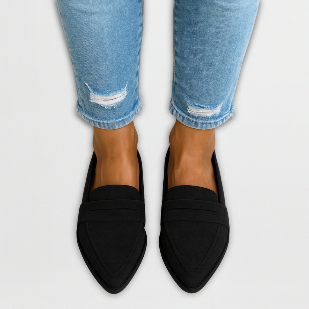 Nadia - Suede Loafers