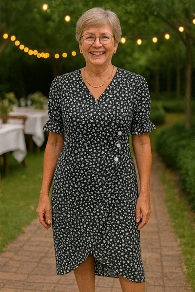 Marinda | Breeze Midi Dress – Flattering Fit, All-Day Comfort