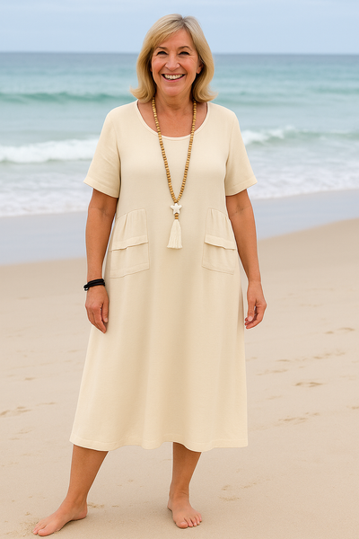 Leah | Effortless Confidence Dress – Breathable, Flattering & Ready for Anything