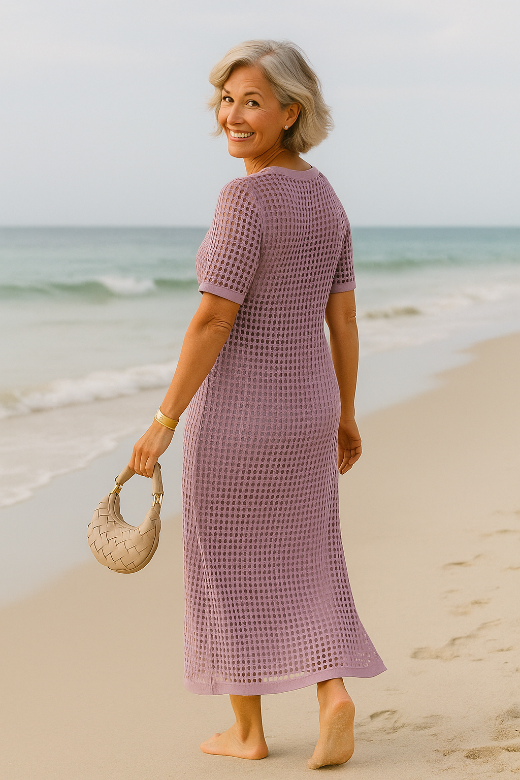 Celestia |  Two-Piece Boat Neck Dress
