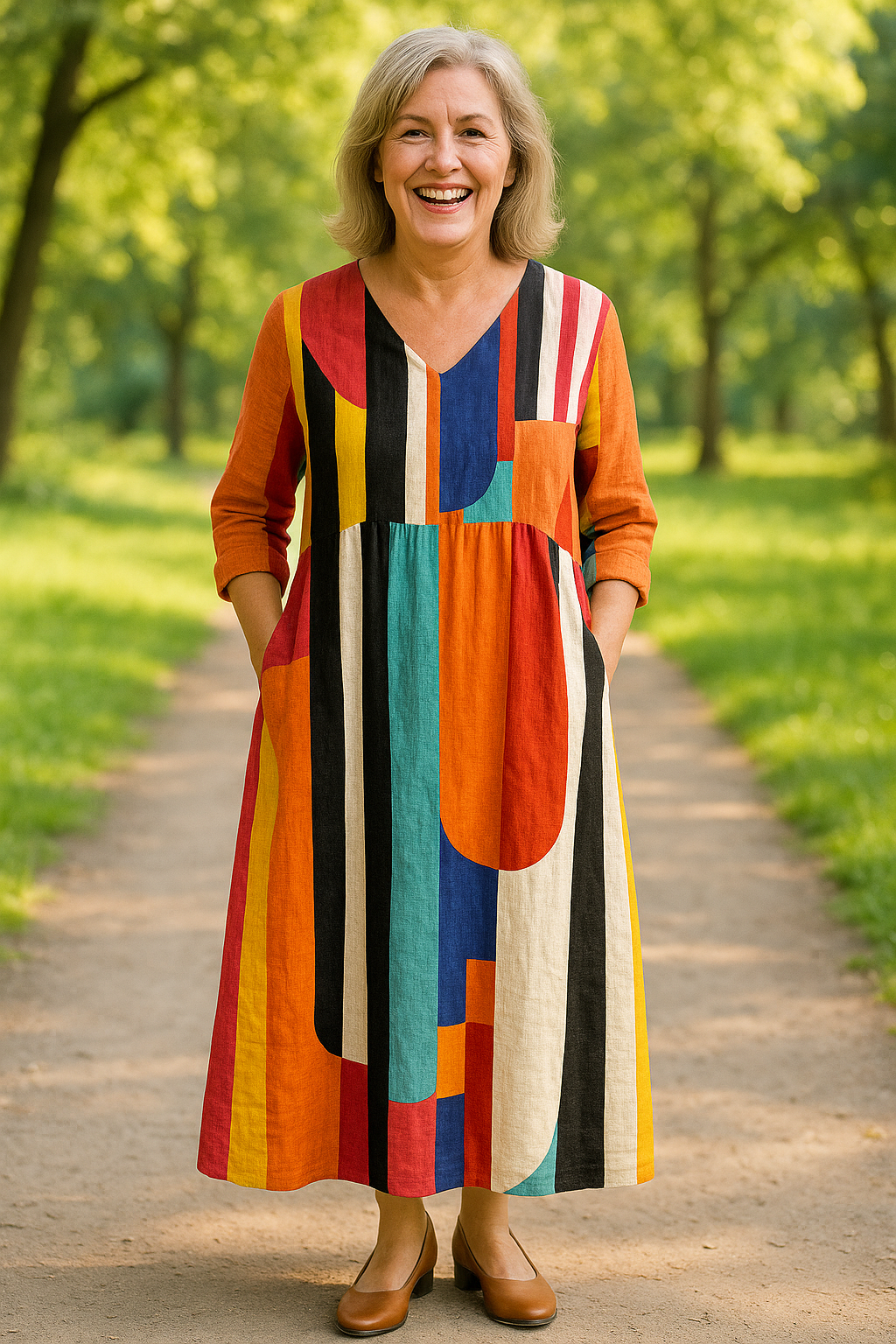 Noelia | Comfort Maxi Dress – Effortless Elegance, All-Day Confidence