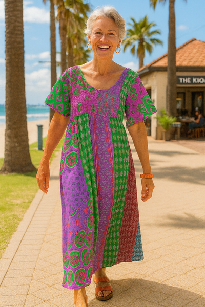 Althea| Comfort Maxi Dress – Flattering Ease for Every Day