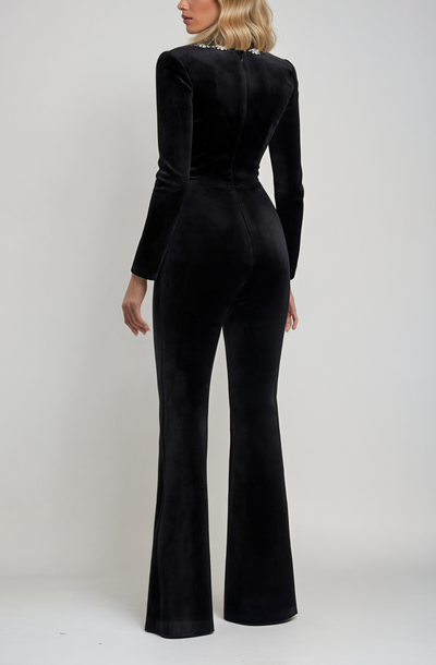 Ravelia - Elegant Embellished Jumpsuit