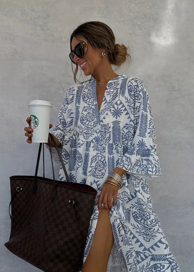Fiorelia - Relaxed Boho Tunic Dress