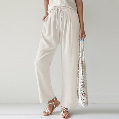 Vara - Relaxed Drawstring Pants