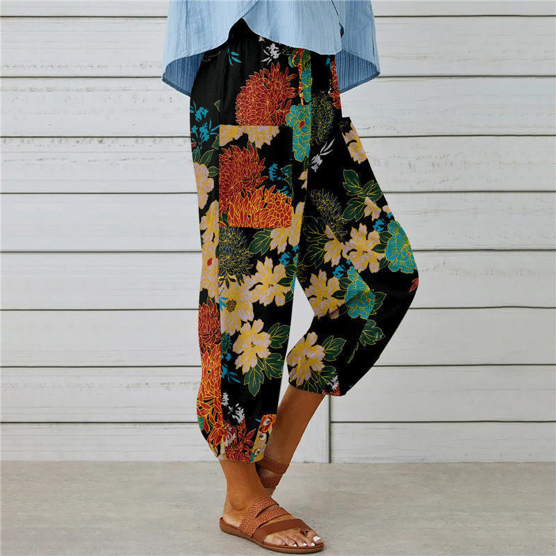 Shantal - Boho Printed Pants