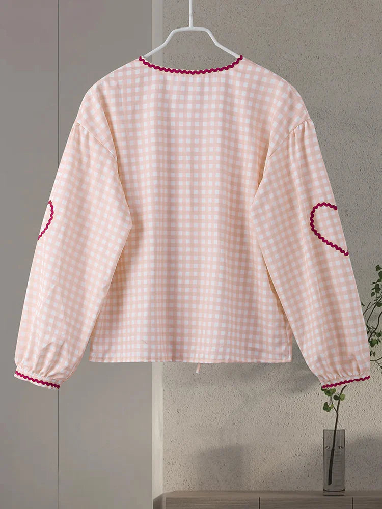 Irissa - Heart Blouse