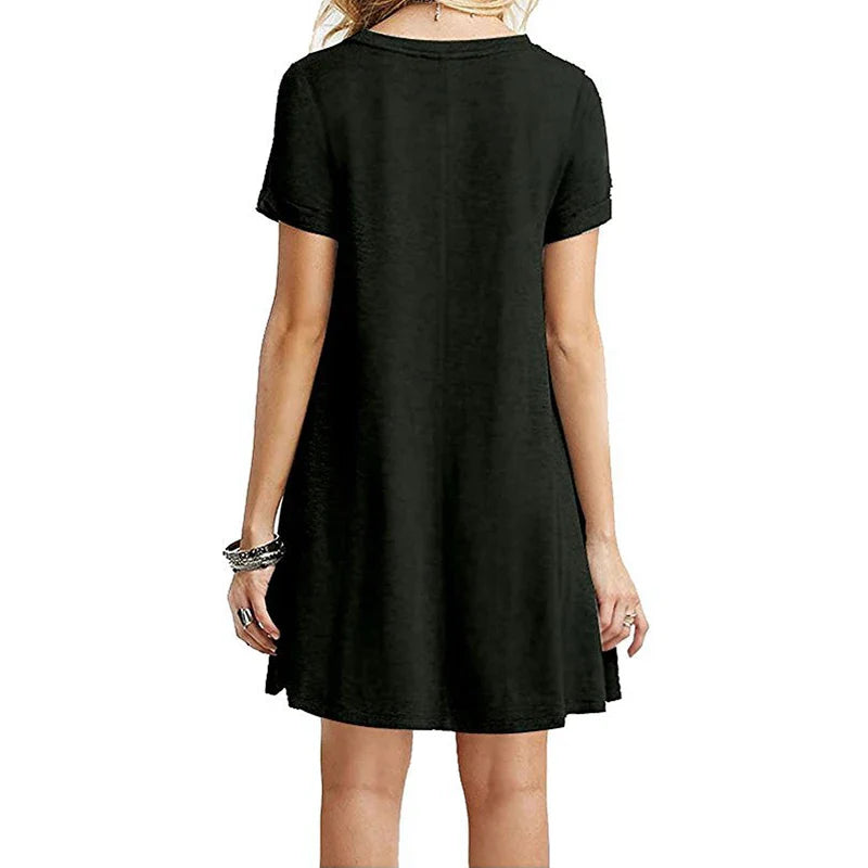 Halina - Minimalist Shirt Dress