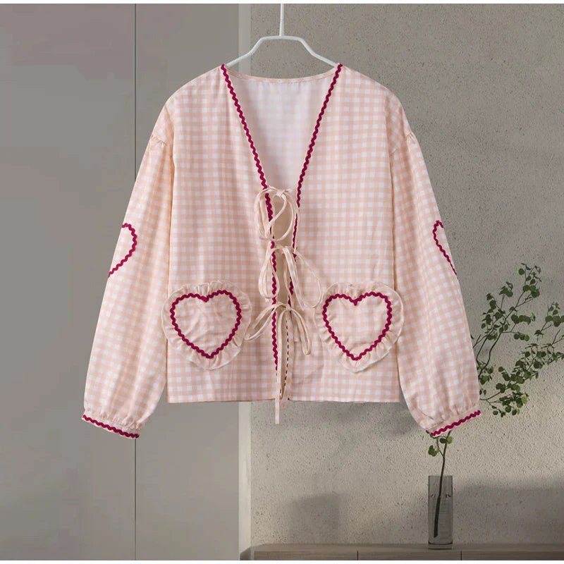 Irissa - Heart Blouse