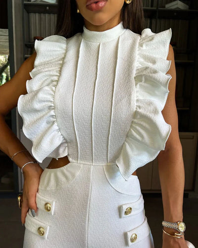 Meliora - Sculpted Elegant Jumpsuit