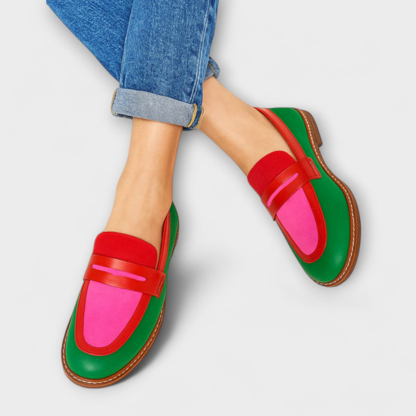 Nyla – Colourful Loafers